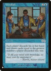 Windfall - The List Reprints - Magic: The Gathering card