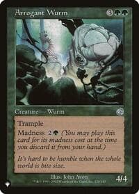 Arrogant Wurm - The List Reprints - Magic: The Gathering card