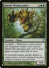 Baloth Woodcrasher - The List Reprints - Magic: The Gathering card