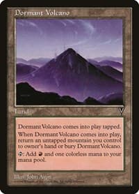 Dormant Volcano - Visions - Magic: The Gathering card