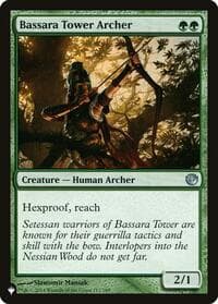 Bassara Tower Archer - The List Reprints - Magic: The Gathering card