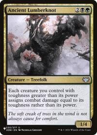 Ancient Lumberknot - The List Reprints - Magic: The Gathering card