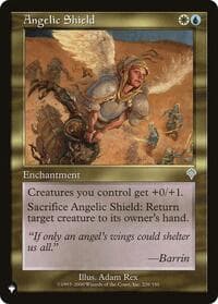 Angelic Shield - The List Reprints - Magic: The Gathering card