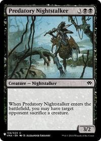 Predatory Nightstalker - The List Reprints - Magic: The Gathering card