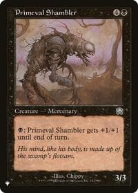 Primeval Shambler - The List Reprints - Magic: The Gathering card