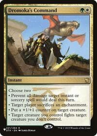 Dromoka's Command - The List Reprints - Magic: The Gathering card