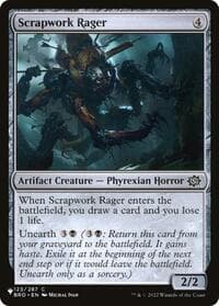 Scrapwork Rager - The List Reprints - Magic: The Gathering card