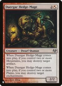 Duergar Hedge-Mage - The List Reprints - Magic: The Gathering card