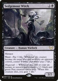 Sedgemoor Witch - The List Reprints - Magic: The Gathering card