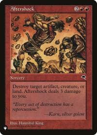 Aftershock - The List Reprints - Magic: The Gathering card