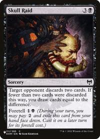 Skull Raid - The List Reprints - Magic: The Gathering card