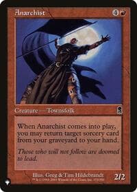 Anarchist - The List Reprints - Magic: The Gathering card