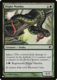 Blight Mamba - The List Reprints - Magic: The Gathering card