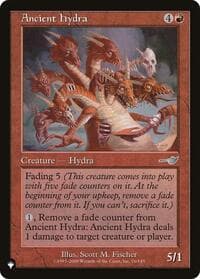 Ancient Hydra - The List Reprints - Magic: The Gathering card