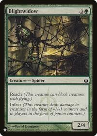 Blightwidow - The List Reprints - Magic: The Gathering card