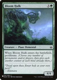Bloom Hulk - The List Reprints - Magic: The Gathering card