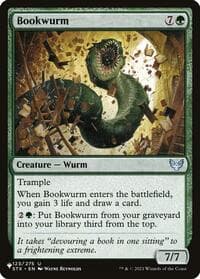 Bookwurm - The List Reprints - Magic: The Gathering card