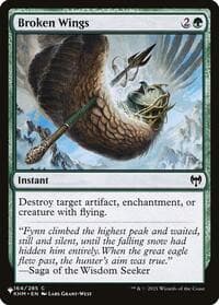 Broken Wings - The List Reprints - Magic: The Gathering card