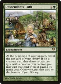 Descendants' Path - Avacyn Restored - Magic: The Gathering card