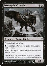 Stromgald Crusader - The List Reprints - Magic: The Gathering card