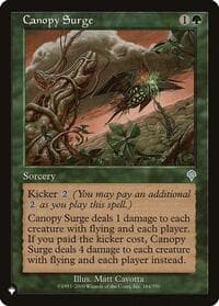 Canopy Surge - The List Reprints - Magic: The Gathering card
