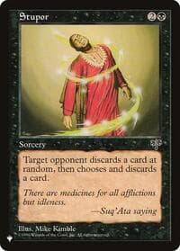 Stupor - The List Reprints - Magic: The Gathering card