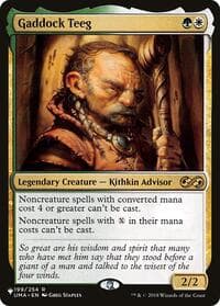 Gaddock Teeg - The List Reprints - Magic: The Gathering card