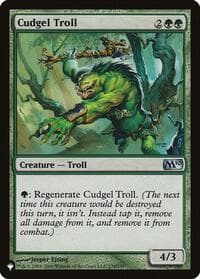 Cudgel Troll - The List Reprints - Magic: The Gathering card