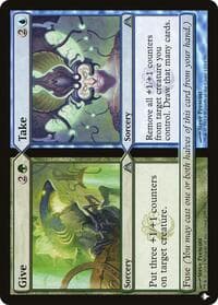 Give // Take - The List Reprints - Magic: The Gathering card