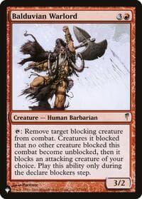 Balduvian Warlord - The List Reprints - Magic: The Gathering card