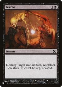 Terror - The List Reprints - Magic: The Gathering card