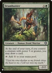 Drumhunter - The List Reprints - Magic: The Gathering card