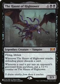 The Haunt of Hightower - The List Reprints - Magic: The Gathering card