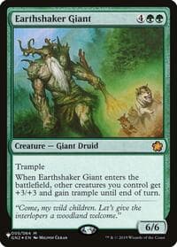 Earthshaker Giant - The List Reprints - Magic: The Gathering card