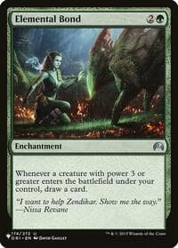 Elemental Bond - The List Reprints - Magic: The Gathering card