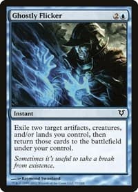 Ghostly Flicker - Avacyn Restored - Magic: The Gathering card