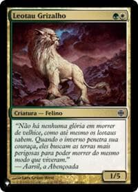 Grizzled Leotau - The List Reprints - Magic: The Gathering card