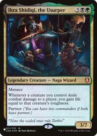 Ikra Shidiqi, the Usurper - The List Reprints - Magic: The Gathering card