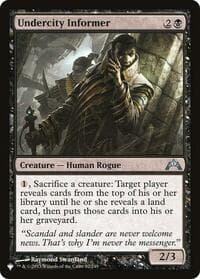 Undercity Informer - The List Reprints - Magic: The Gathering card
