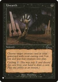 Unearth - The List Reprints - Magic: The Gathering card
