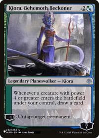 Kiora, Behemoth Beckoner - The List Reprints - Magic: The Gathering card