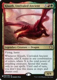 Klauth, Unrivaled Ancient - The List Reprints - Magic: The Gathering card