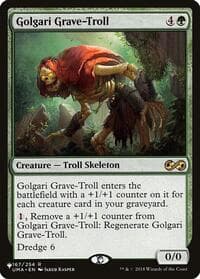 Golgari Grave-Troll - The List Reprints - Magic: The Gathering card