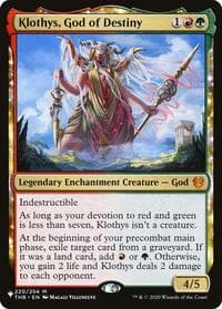 Klothys, God of Destiny - The List Reprints - Magic: The Gathering card