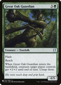 Great Oak Guardian - The List Reprints - Magic: The Gathering card