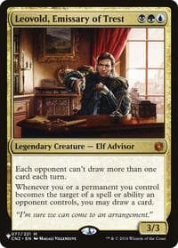 Leovold, Emissary of Trest - The List Reprints - Magic: The Gathering card