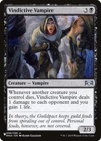 Vindictive Vampire - The List Reprints - Magic: The Gathering card