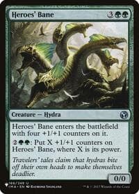 Heroes' Bane - The List Reprints - Magic: The Gathering card