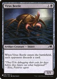 Virus Beetle - The List Reprints - Magic: The Gathering card