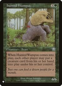 Hunted Wumpus - The List Reprints - Magic: The Gathering card